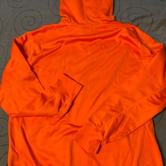 NIKE TRAINING ORANGE HOODIE SIZE L MEN NWT $80 - Picture 3 of 3